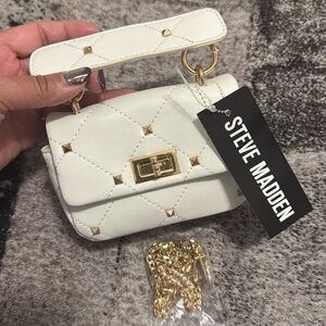 NWT Steve Madden Crossbody Mini with removable chain